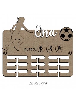 Medallero futbol femenino