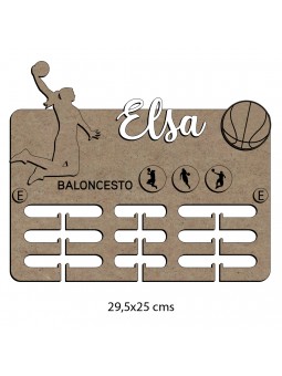 Medallero baloncesto femenino