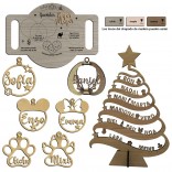 Árboles navidad, bolas navidad, bandejas reyes magos, bolas 3D, mascotas